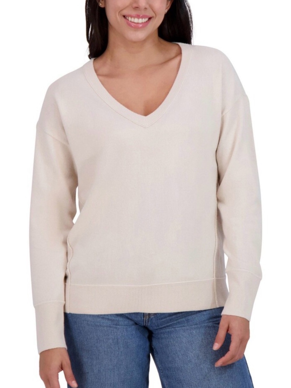 NWT Lucky Brand V-Neck Sweater-Size XS